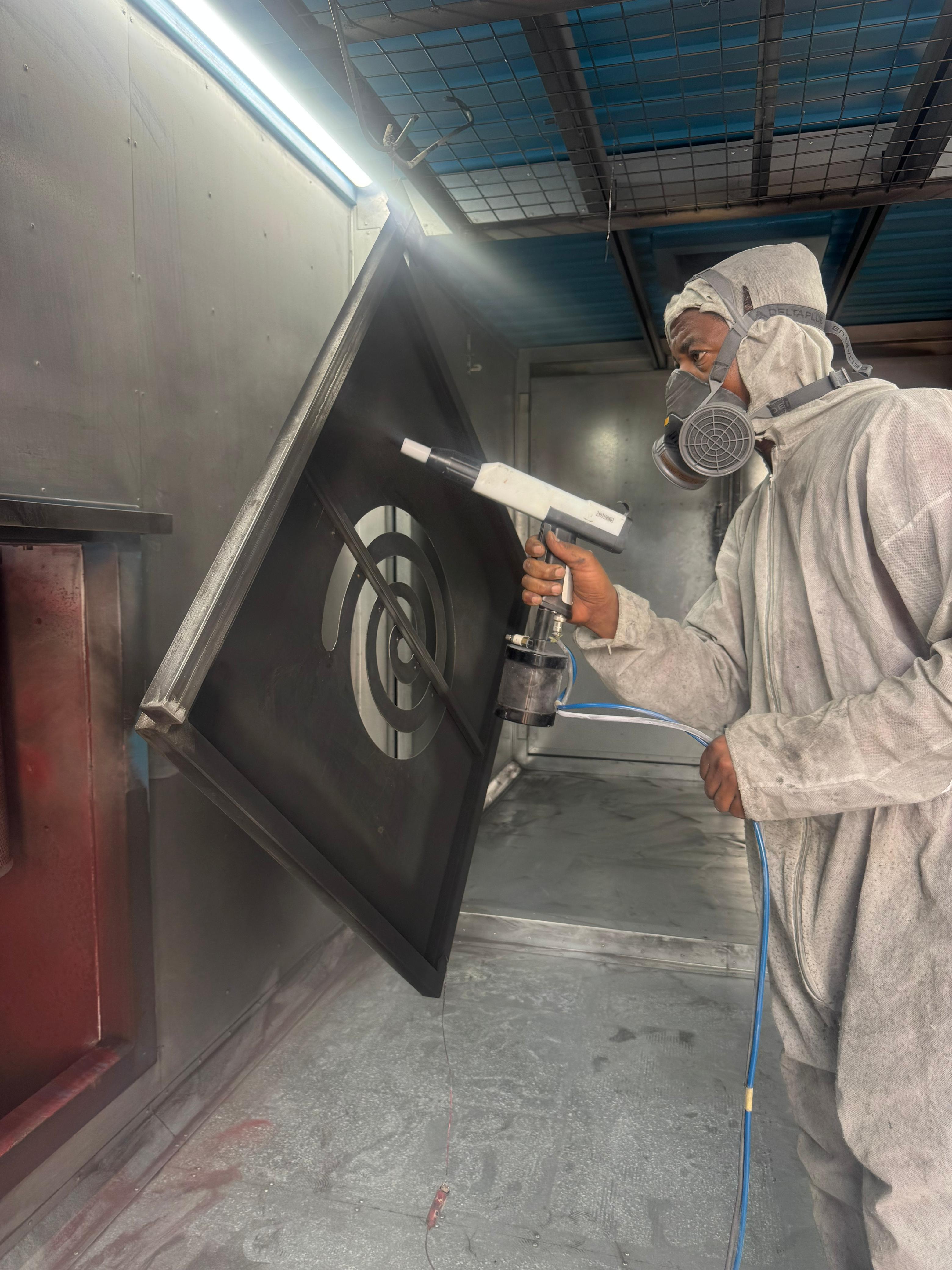 Custom steel product by KCrea Manufacturing, Kigali