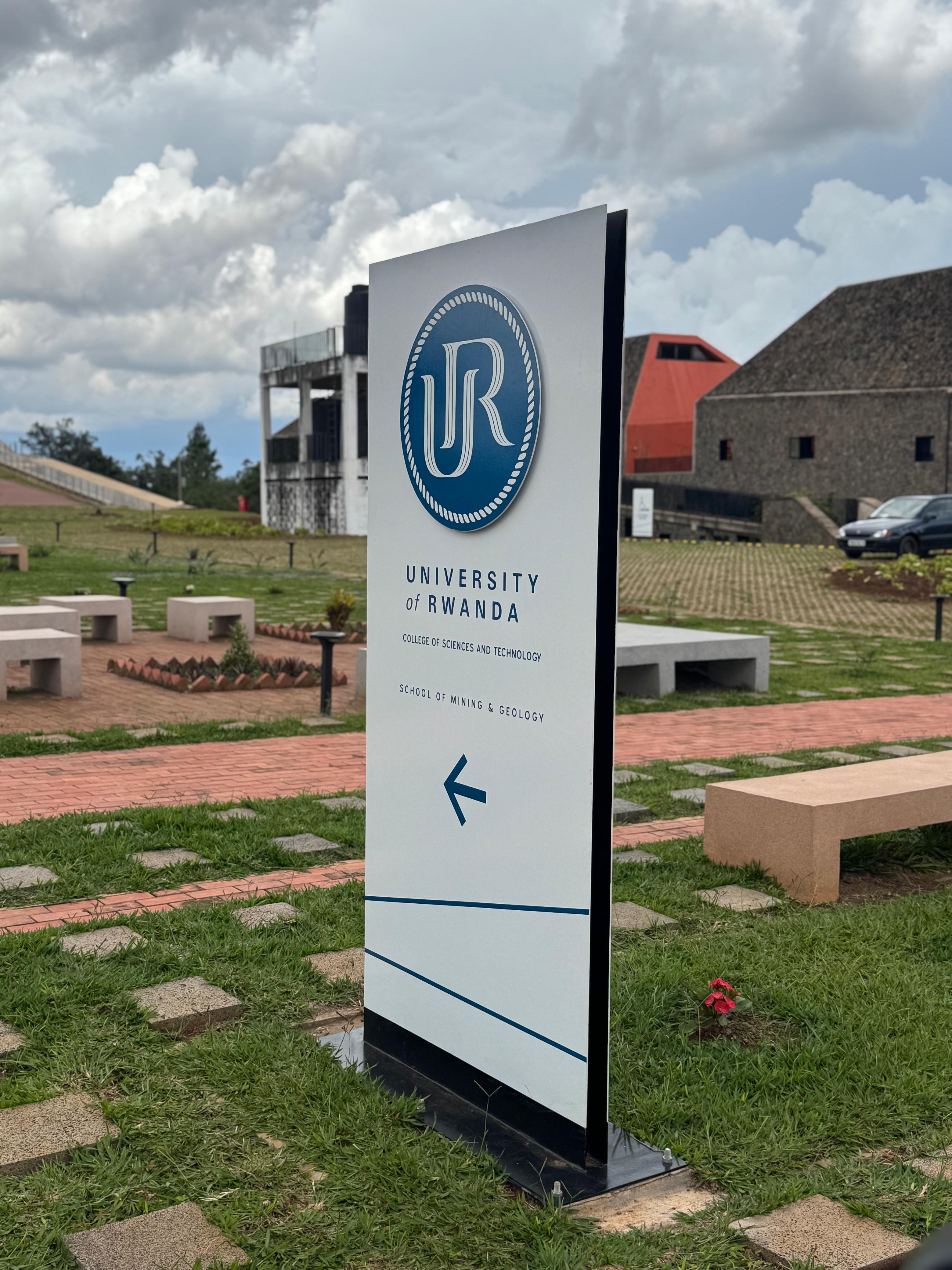 Steel security door fabricated in Kigali, Rwanda